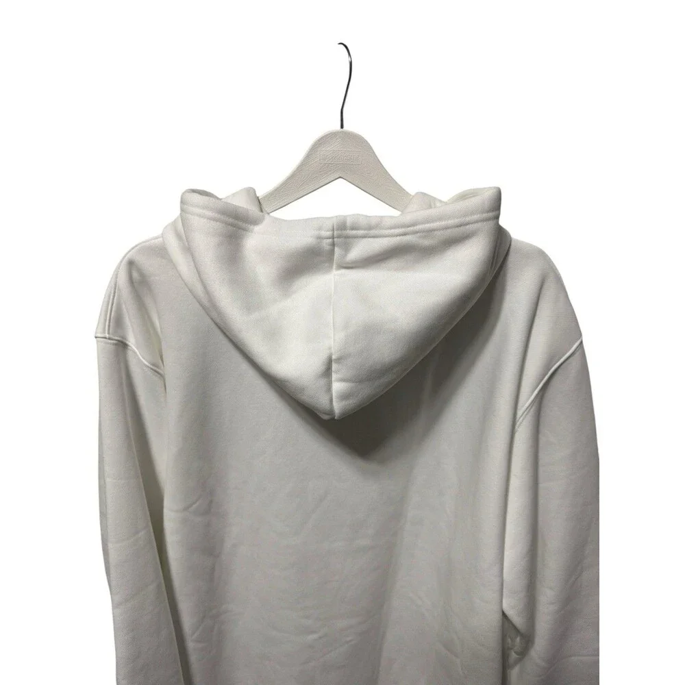Adidas Men's Size XXL White Essential Hoody Sweatshirt Trefoil NEW